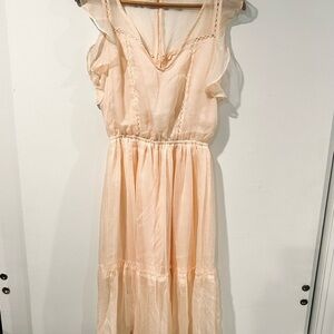 BB Dakota Peach Dress